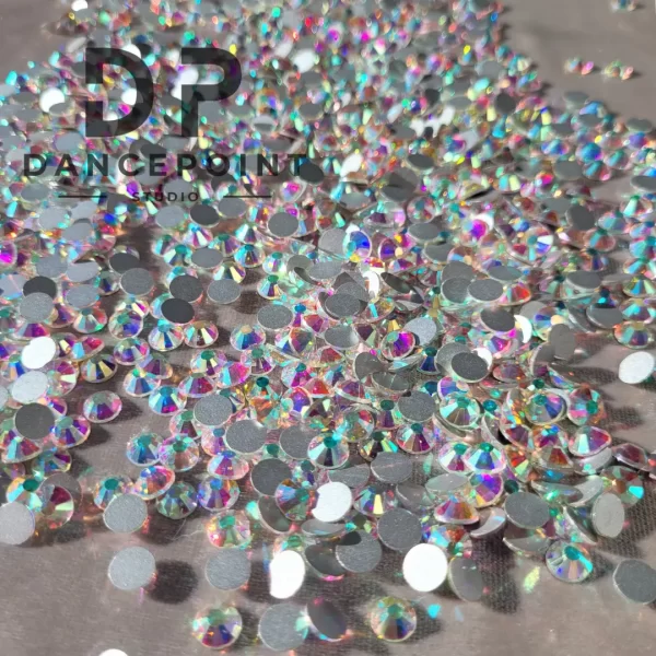 Cyrkonie szklane Crystal AB Pure Shine SS30 - obrazek 3