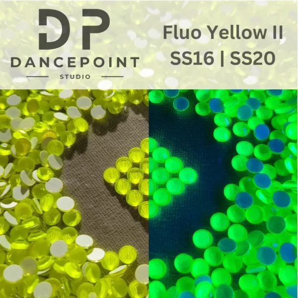 Żółte cyrkonie FLUO Yellow II SS16 | SS20