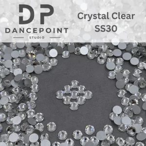 Cyrkonie szklane Crystal Clear SS30