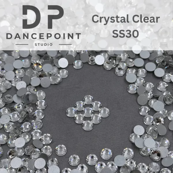 Cyrkonie szklane Crystal Clear SS30