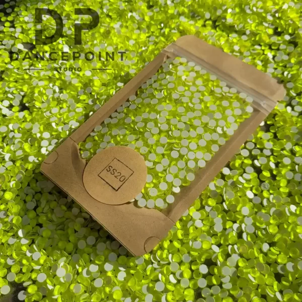 Żółte cyrkonie FLUO Yellow II SS16 | SS20 - obrazek 4