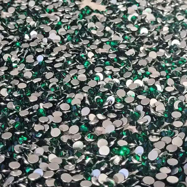 Zielone cyrkonie szklane Bottle Green SS16 | SS20 - obrazek 4