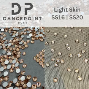 Cieliste cyrkonie szklane Light Skin SS16 | SS20