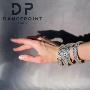 Bransoletka taneczna CLASSIC Crystal Clear SS16 3-rzędowa (1szt.)