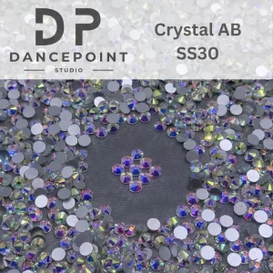 Cyrkonie szklane Crystal AB SS30