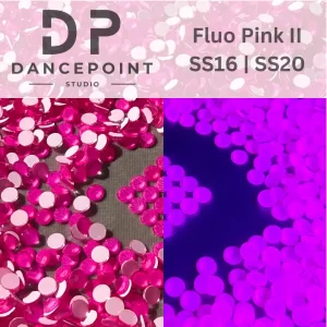 Różowe cyrkonie FLUO Pink II SS16 | SS20