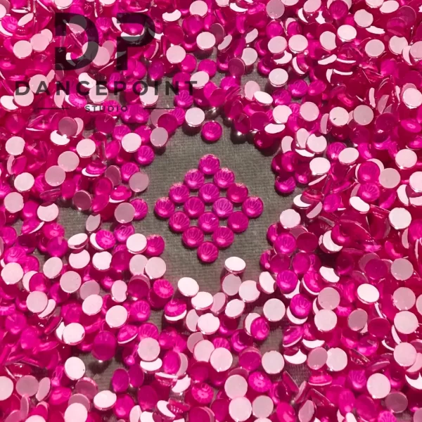 Różowe cyrkonie FLUO Pink II SS16 | SS20 - obrazek 4